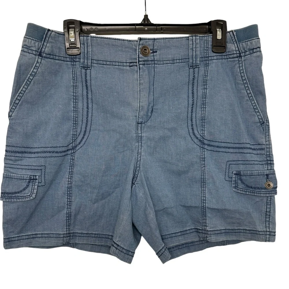 Style & Co Zigzag Stitch Shorts 14P